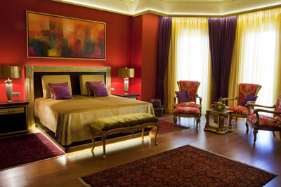 Persijski tepih u dnevnom boravku